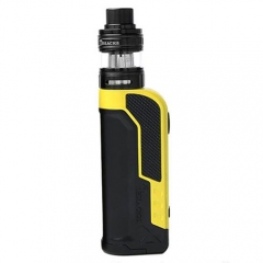 Authentic Teslacigs Warrior 85W TC VW APV Box Mod Kit - Yellow