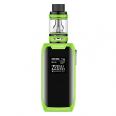 Authentic Vaporesso Revenger X 220W TC VW APV Box Mod + NRG Mini Tank Kit - Green