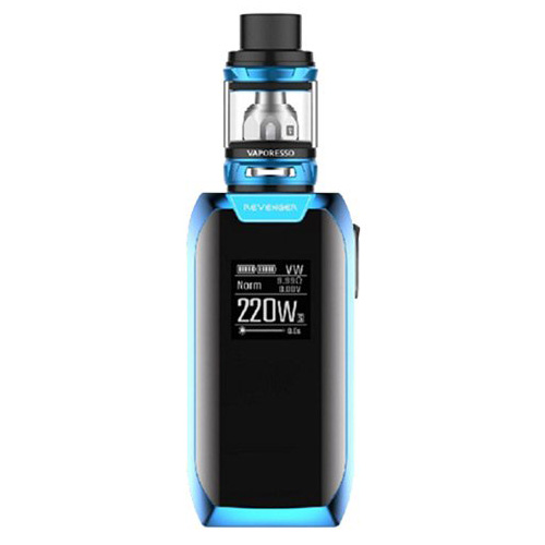 Authentic Vaporesso Revenger X 220W TC VW APV Box Mod + NRG Mini Tank Kit - Blue
