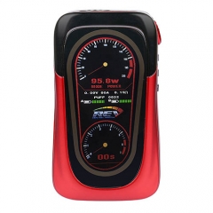 Authentic REV GTS 230W HD Screen TC VW APV Box Mod - Red