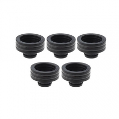 Stainless Steel 510 to 810 Drip Tip Adapter 5pcs- Black