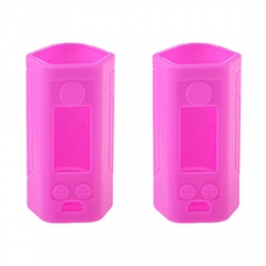 Protective Silicone Sleeve Case for Wismec Reuleaux RX GEN3 2-Pack - Purple