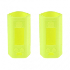 Protective Silicone Sleeve Case for Wismec Reuleaux RX GEN3 2-Pack - Green
