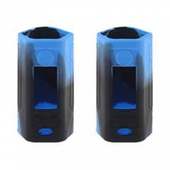 Protective Silicone Sleeve Case for Wismec Reuleaux RX GEN3 2-Pack - Camouflage Blue