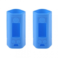 Protective Silicone Sleeve Case for Wismec Reuleaux RX GEN3 2-Pack - Blue