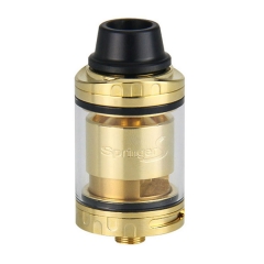 Authentic Tigertek Springer S 24mm RTA Rebuildable Tank Atomizer 3.5ml - Gold