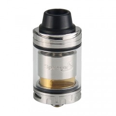 Authentic Tigertek Springer S 24mm RTA Rebuildable Tank Atomizer 3.5ml - Silver