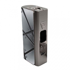 Authentic YD Tiny 75W 18650 TC VW APV Box Mod - Silver