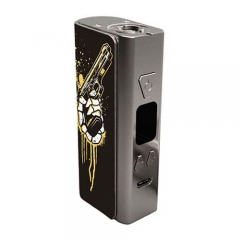 Authentic YD Tiny 75W 18650 TC VW APV Box Mod - Silver