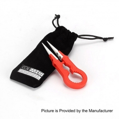 Ceramic Tweezers V5 Tool for Coil Building - Red