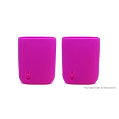 Iwodevape Protective Silicone Sleeve Case for Vaporesso Swag 80W Mod (2-Pack) - Purple
