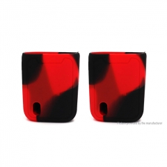 Iwodevape Protective Silicone Sleeve Case for Vaporesso Swag 80W Mod (2-Pack) - Red