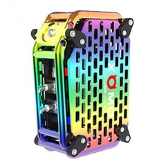 Authentic XOMO GT Laser 255X 150W 3500mAh Box Mod - Rainbow