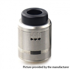 Cartel Obelisk Style 24mm RDA Rebuildable Dripping Atomizer - Silver