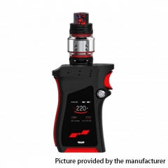Authentic Smoktech Smok MOK MAG 225W Temperature Control APV Mod w/ Smok TFV 12 Prince Atomizer Kit - Black Red