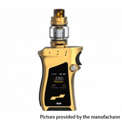 Authentic Smoktech Smok MOK MAG 225W Temperature Control APV Mod w/ Smok TFV 12 Prince Atomizer Kit - Black Yellow