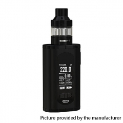 Authentic Eleaf Invoke 200W TC VW APV Box Mod w/ELLO T Clearomizer - Black