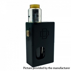  Authentic Augvape Druga Squonk Mechanical Box Mod w/5ml Bottle + 22mm Druga RDA Kit - Black