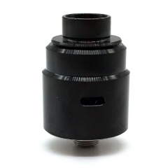 Ulton Entheon 316SS RDA Rebuildable Dripping Atomizer w/ BF Pin/ Caps- Black