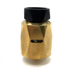 Picasso Style 24mm RDA Rebuildable Dripping Atomizer w/ Extra Deck - Gold