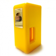 Authentic VGME Mask 18650/20700/21700 Bottom Feeding Mod w/8ml Bottle - Yellow