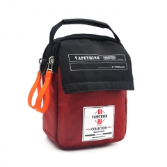Authentic VapeThink Carrying Bag for E-Cigarette - Black Red