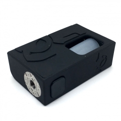 S-Rabbit Style 18650 Squonk Box Mod w/ 8ml Bottle - Black