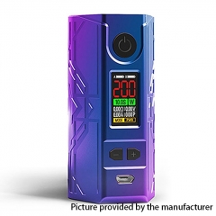 Authentic Laisimo Defender 200W TC VW Variable Wattage Box Mod - Purple