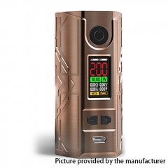 Authentic Laisimo Defender 200W TC VW Variable Wattage Box Mod - Copper