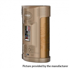  Authentic Sigelei GW 257W VW Variable Wattage Temerpature Control  Mod - Coffee Gold + Gold