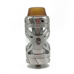 Authentic Teslacigs UFO 25mm RTA Rebuildable Tank Atomizer 3ml - Silver