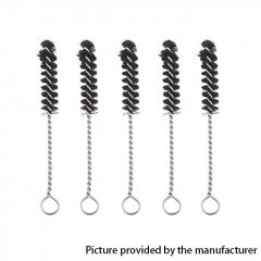 Mini Cleaning Brushes for RTA RDA Tank (5-Pack) - Black
