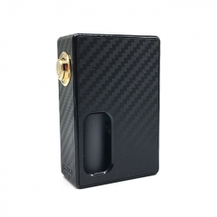 Authentic Wotofo Nudge Squonk Mechanical Box Mod w/7ml Bottle - Black Carbon Fiber