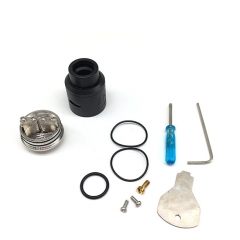 Drip Goon Box Style 24MM Mechanical Squonk Box Mod + Goon 1.5 Style RDA Kit w8ml Bottle w/8ml Bottle- Black