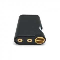 Drip Goon Box Style 24MM Mechanical Squonk Box Mod + Goon 1.5 Style RDA Kit w8ml Bottle w/8ml Bottle- Black