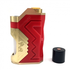 Underground Style 18650/20700/21700 Squonk  Box Mod w/8ml Bottle - Red