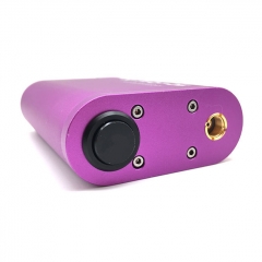 Drip Goon Box Style 24MM Mechanical Squonk Box Mod w/8ml Bottle - Purple