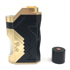 Underground Style 18650/20700/21700 Squonk  Box Mod w/8ml Bottle - Black