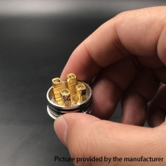Drop Style 24mm RDA Rebuildable Dripping Atomizer - Gold