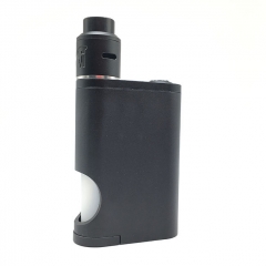 Drip Goon Box Style 24MM Mechanical Squonk Box Mod + Goon 1.5 Style RDA Kit w8ml Bottle w/8ml Bottle- Black