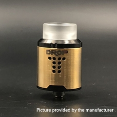 Drop Style 24mm RDA Rebuildable Dripping Atomizer - Gold