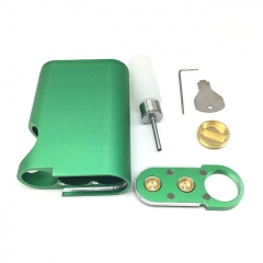 Drip Goon Box Style 24MM Mechanical Squonk Box Mod w/8ml Bottle - Green