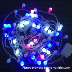 Round Ball Rainbow LED lights 10 Meters 220V (EU plug) - Rainbow