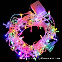 LED lights 20Meter 220V (EU Plug)- Rainbow