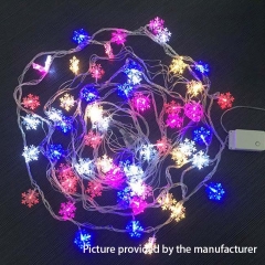 Snowflake Rainbow LED Lights 10 Meters 220V (EU plug) - Rainbow