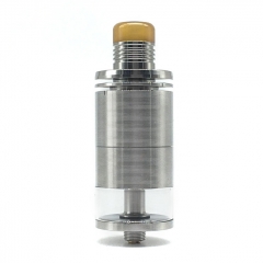 Ulton Ding Prime 24mm RTA Rebuildable Tank Atomizer (Rough Version) 8ml- Silver