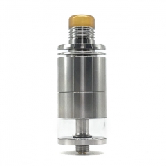 Ulton Ding Prime 24mm RTA Rebuildable Tank Atomizer (Smooth Version) 8ml - Silver