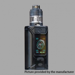 Authentic Wismec Sinuous RAVAGE230 200W TC VW APV Mod w/GNOME Evo Tank (2ml) - Black