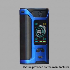 Authentic Wismec Sinuous RAVAGE230 200W TC VW APV Mod  - Blue