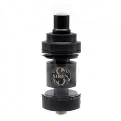 Siren 2 24mm Style GTA Tank Atomizer 4.5ml - Gun Metal